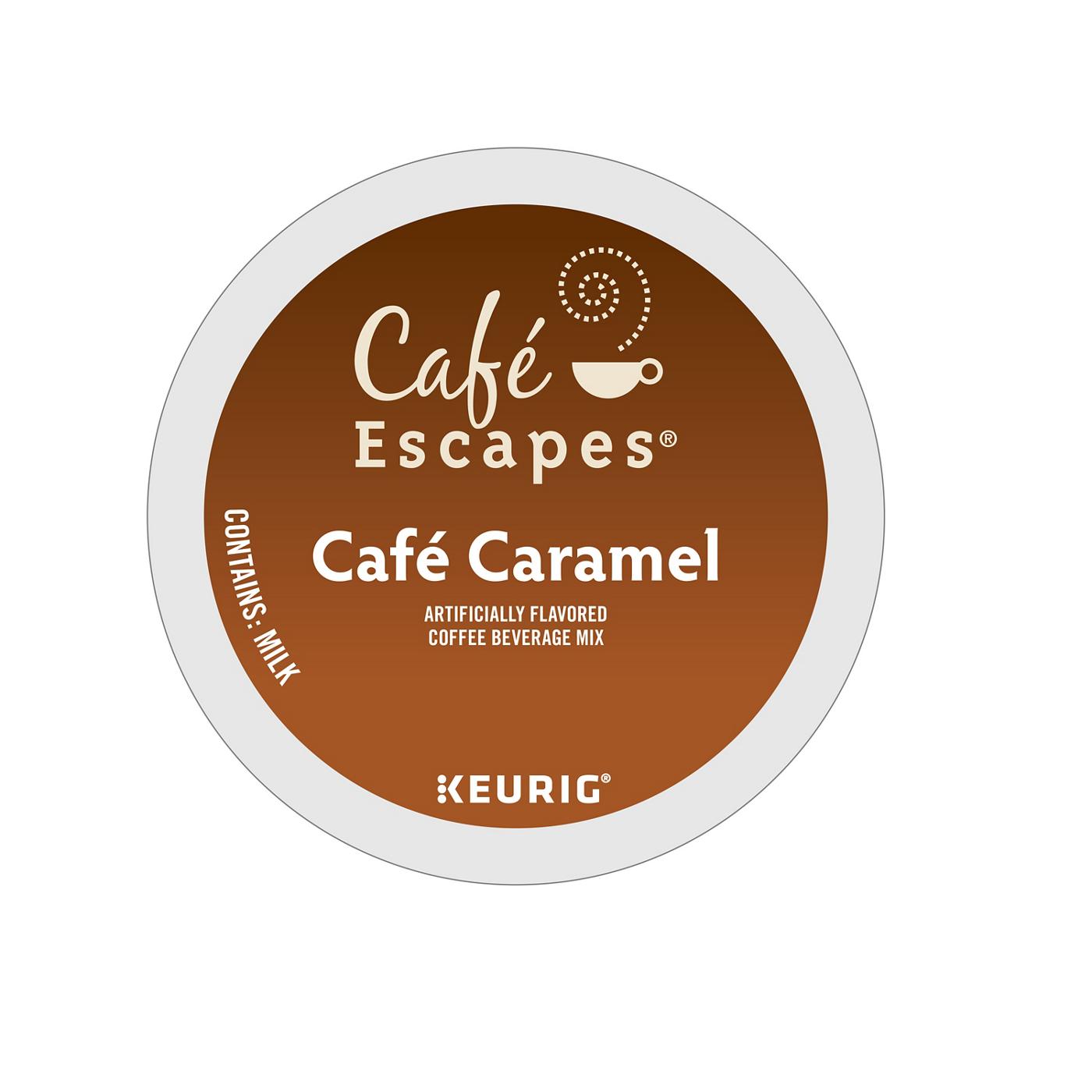 Cafe Escapes Cafe Caramel Single Serve Coffee K Cups Shop Coffee at HEB