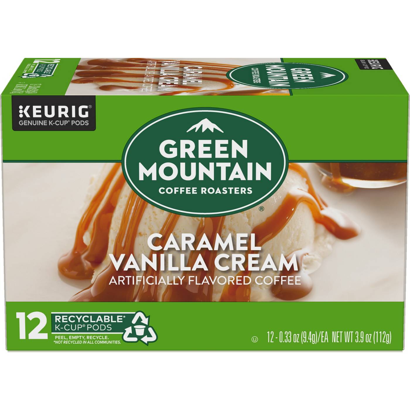 Green Mountain Coffee Caramel Vanilla Cream Light Roast Single Serve Coffee K Cups; image 2 of 5