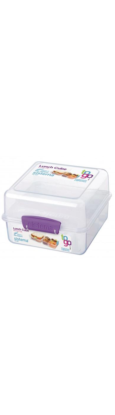 Sistema To Go Lunch Cube Container; image 1 of 4