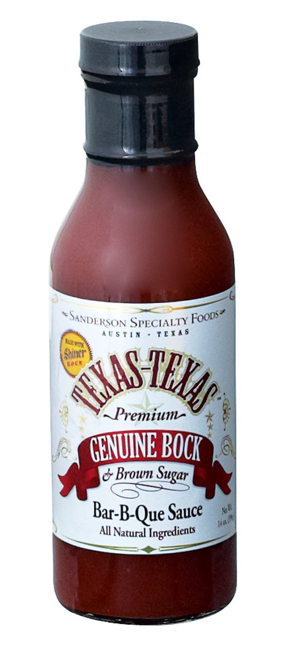 Sanderson Specialty Foods TexasTexas Genuine Bock & Brown Sugar BarB