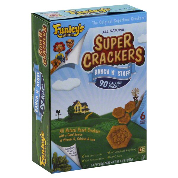 Funley's Ranch N' Stuff Snack Packs Super Crackers Shop Crackers