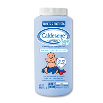 Caldesene Baby Cornstarch Powder With 15% Zinc Oxide, 5 oz