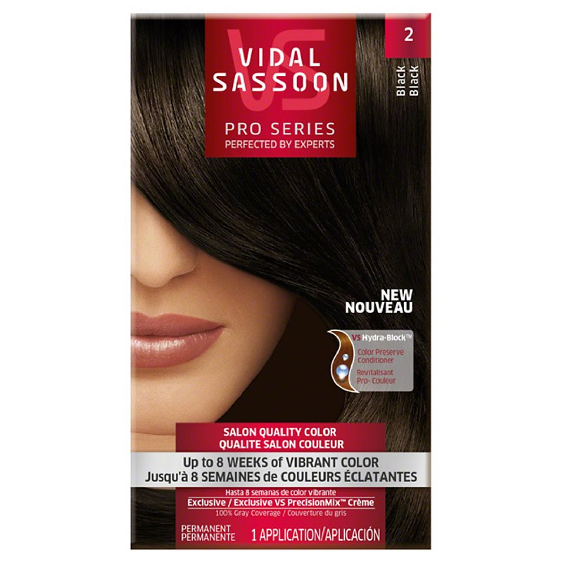 Vidal Sassoon Pro Series 2 Black Hair Color - Shop Vidal Sassoon Pro Series  2 Black Hair Color - Shop Vidal Sassoon Pro Series 2 Black Hair Color -  Shop Vidal Sassoon
