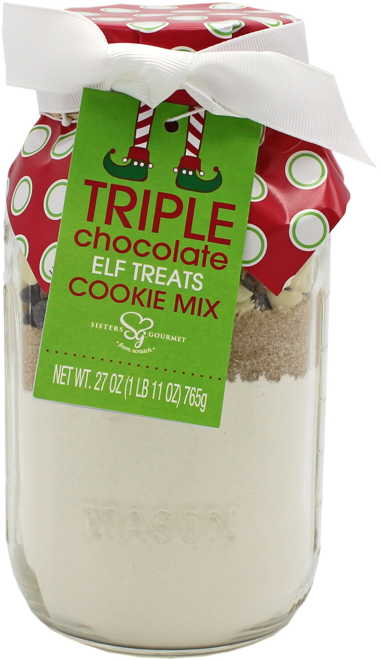 Sisters Gourmet Triple Chocolate Elf Treats Cookie Mix Shop Baking Mixes at HEB