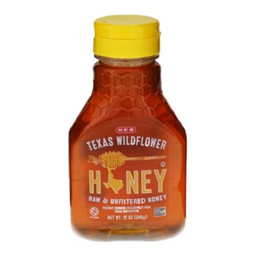 H-E-B Texas Wildflower Honey, 12 oz