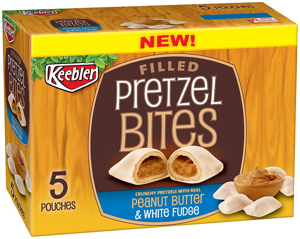 Keebler Peanut Butter and White Fudge Filled Pretzel Bites Shop