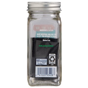 H-E-B Spanish Saffron Spice, 0.018 oz
