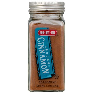 H-E-B Ground Cinnamon, 1.8 oz