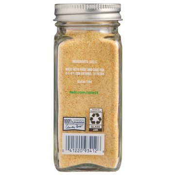 H-E-B California Garlic Powder Spice, 2.35 oz