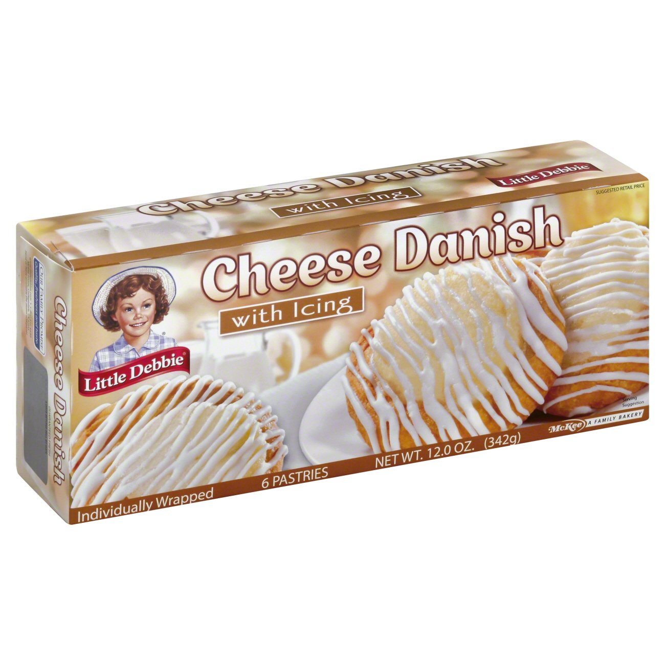 Little Debbie Cheese Danish With Icing Shop Snack Cakes at HEB