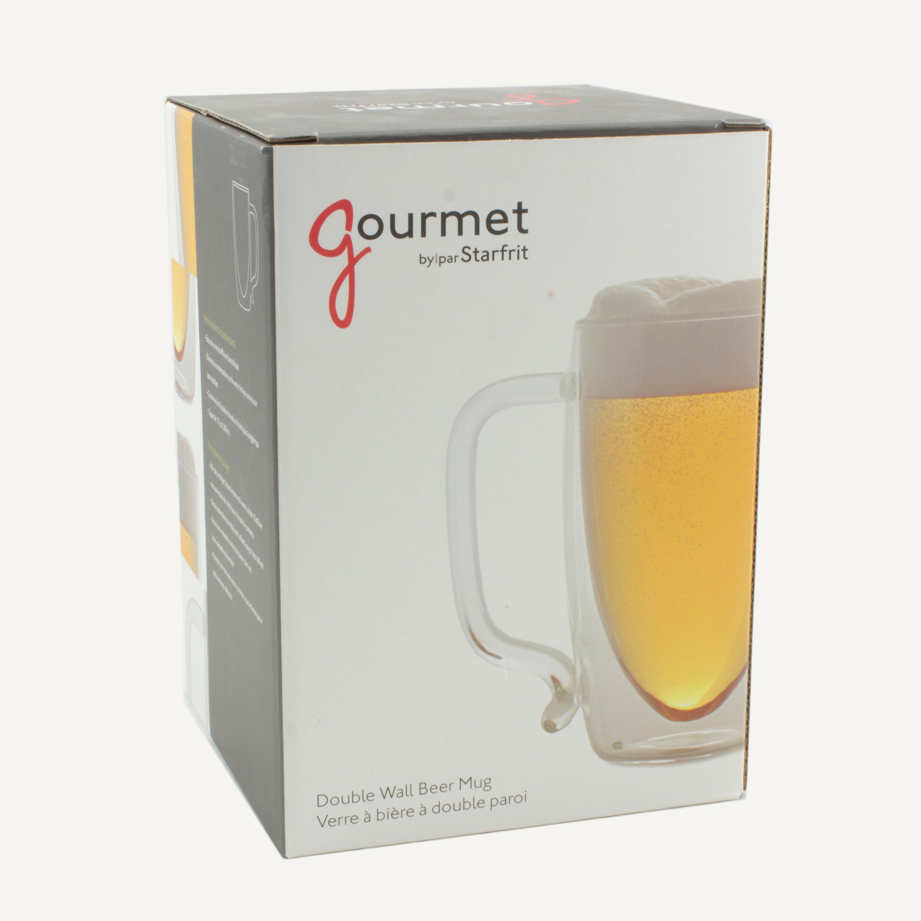 Starfrit Gourmet Double Wall Beer Mug Shop Kitchen & Dining at HEB