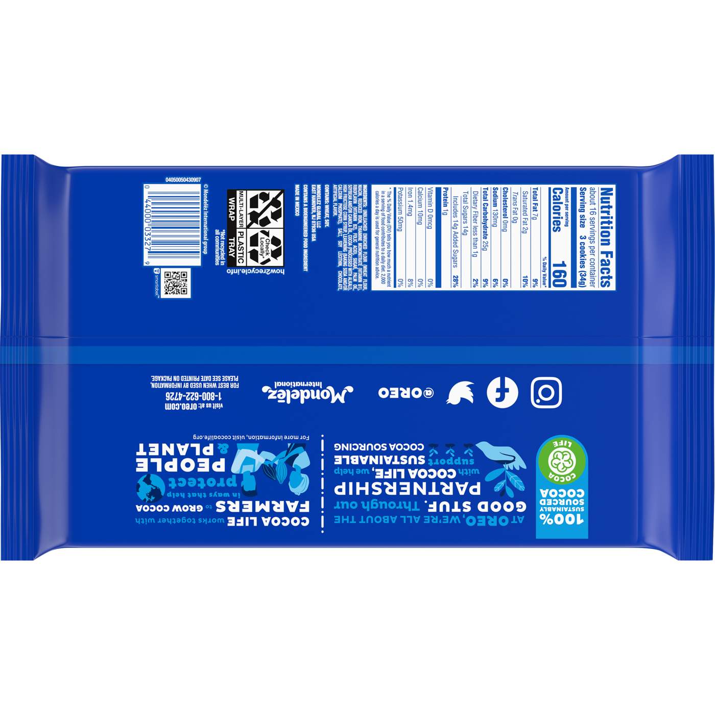 OREO Chocolate Sandwich Cookies - Family Size; image 15 of 18