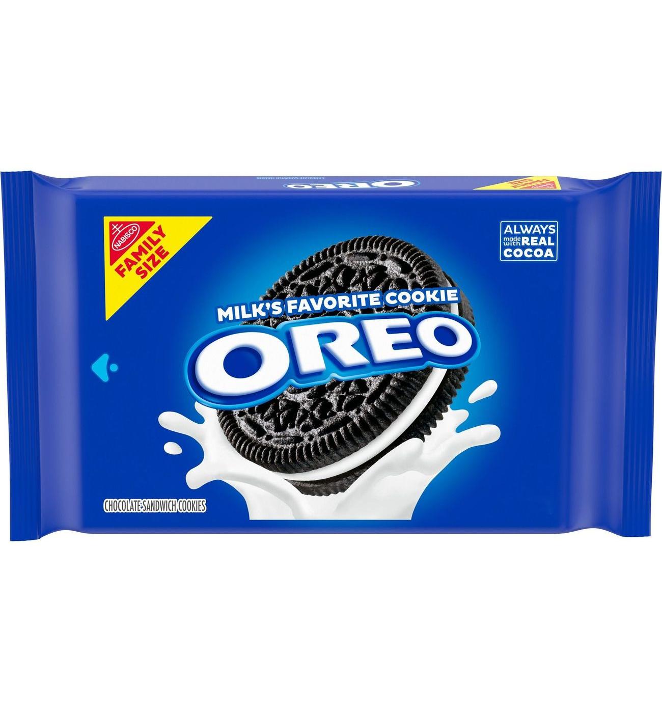 OREO Chocolate Sandwich Cookies - Family Size; image 1 of 18