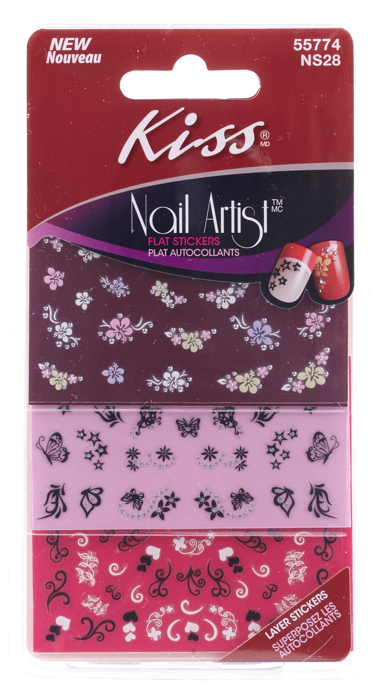 Kiss deals nail stickers