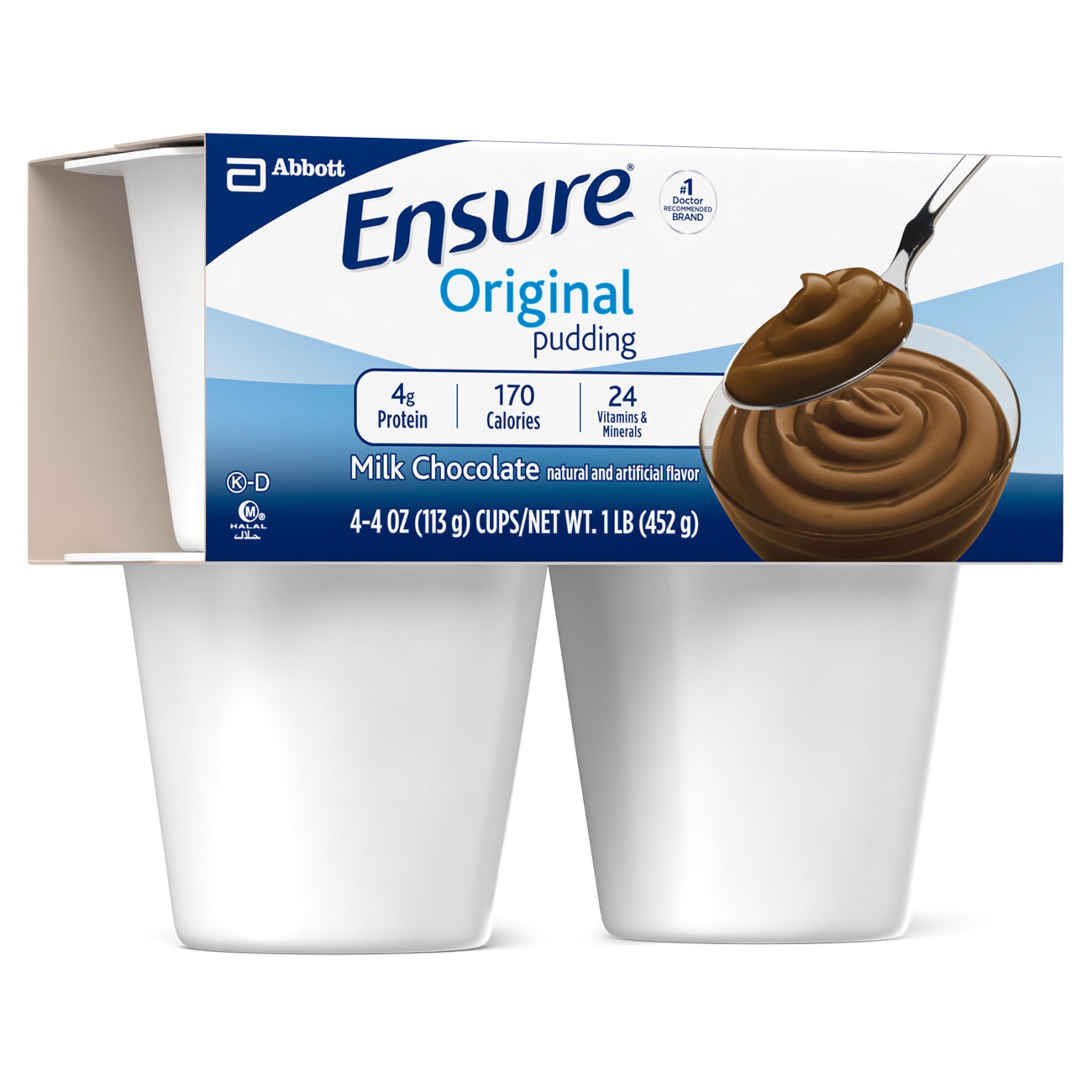 Ensure Original Milk Chocolate Pudding 4 pk Shop Pudding & Gelatin at