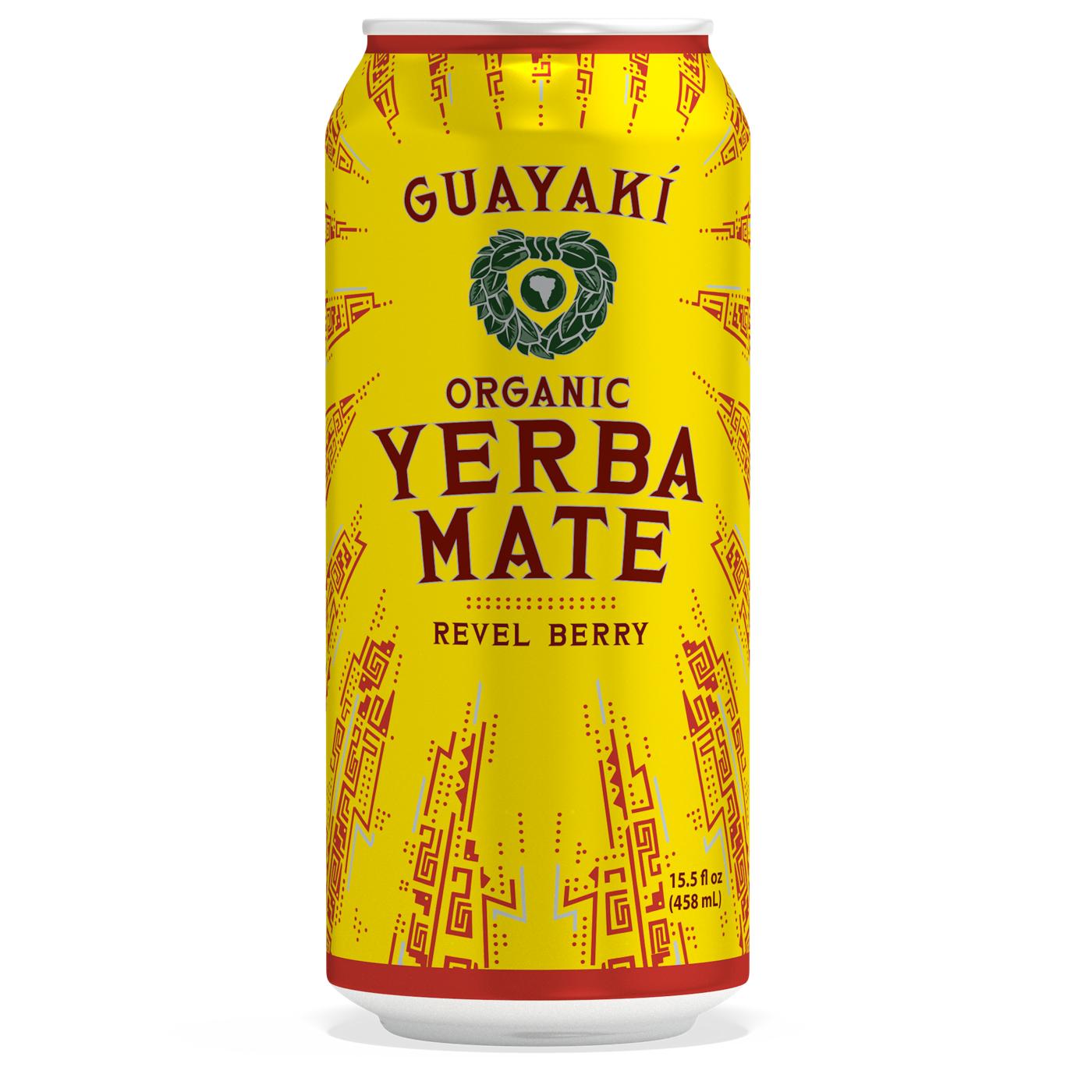 Guayaki Yerba Mate Revel Berry High Energy Drink; image 1 of 2