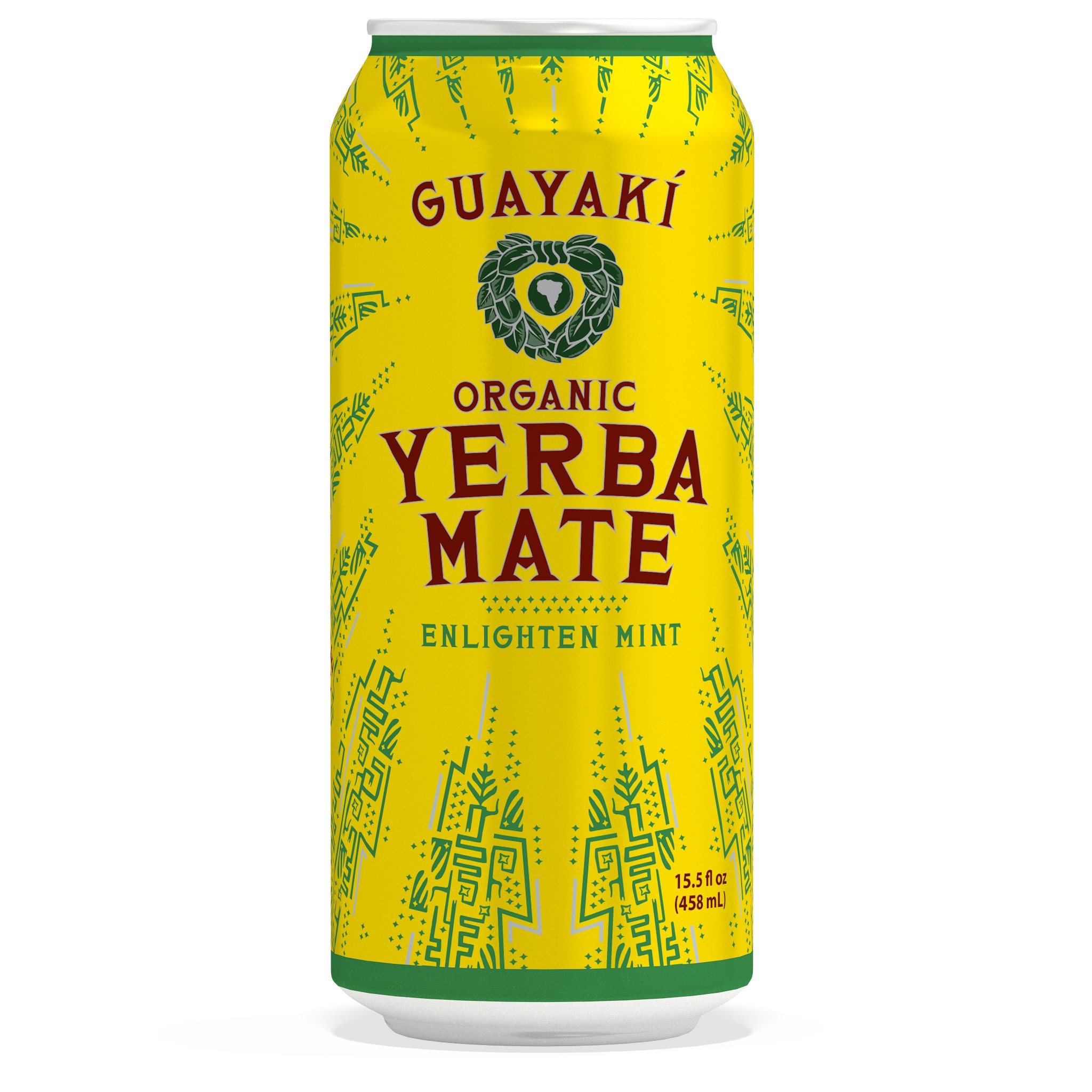 Guayaki Yerba Mate Enlighten Mint High Energy Drink