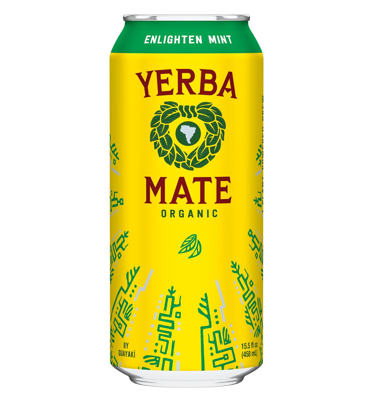 Guayaki Yerba Mate Enlighten Mint High Energy Drink - Shop Tea at H-E-B