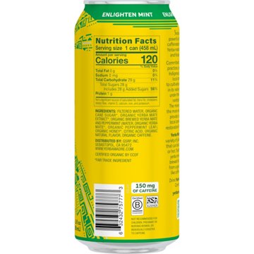 Yerba Madre Organic Yerba Mate - Enlighten Mint