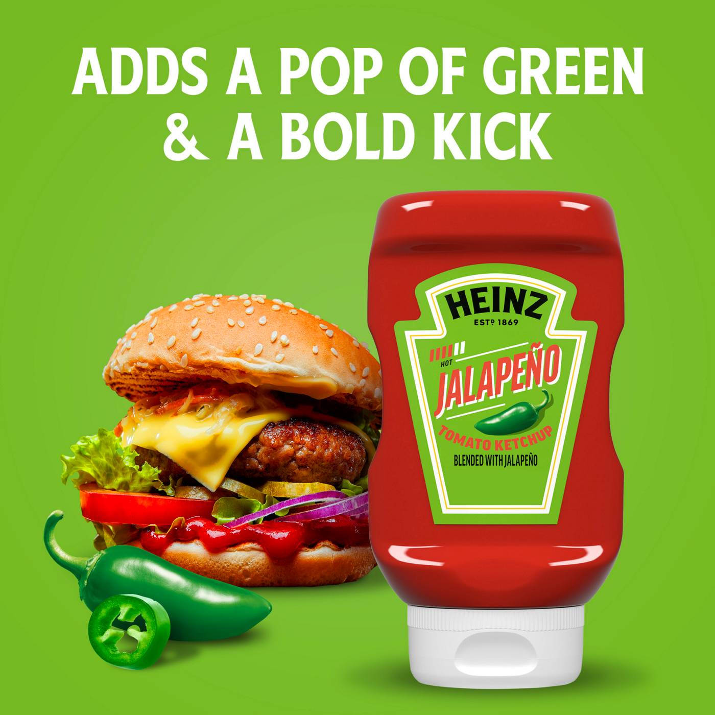 Heinz Jalapeno Tomato Ketchup; image 9 of 11