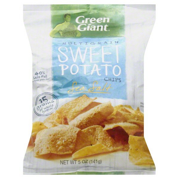 Green Giant Multigrain Sea Salt Sweet Potato Chips Shop Snacks & Candy at HEB