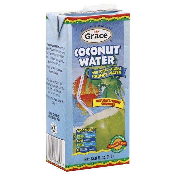 Grace Coconut Water, 100 Pure Shop Coconut Water at HEB