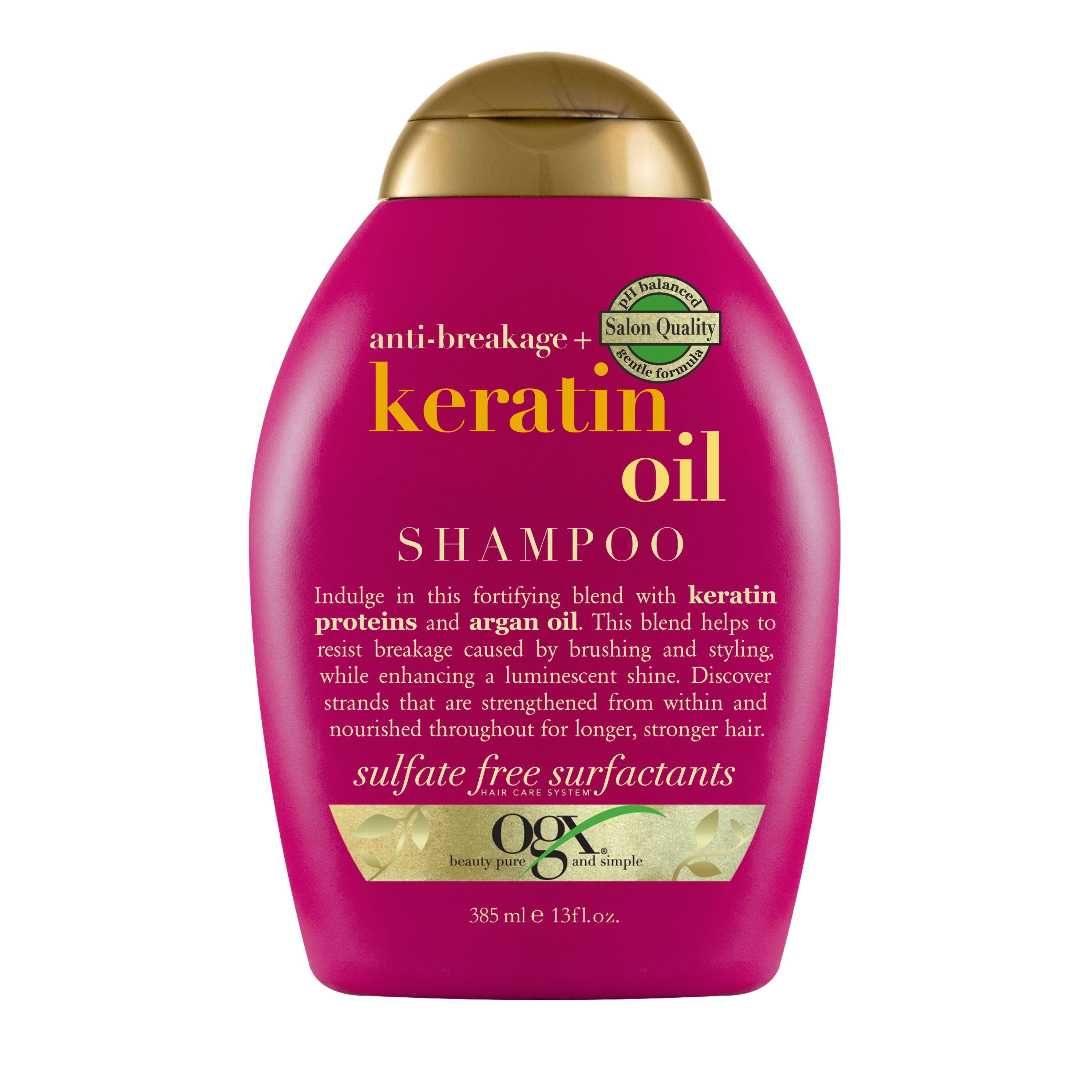 OGX Anti-Breakage + Keratin Oil Shampoo - Shampoo Conditioner at H-E-B