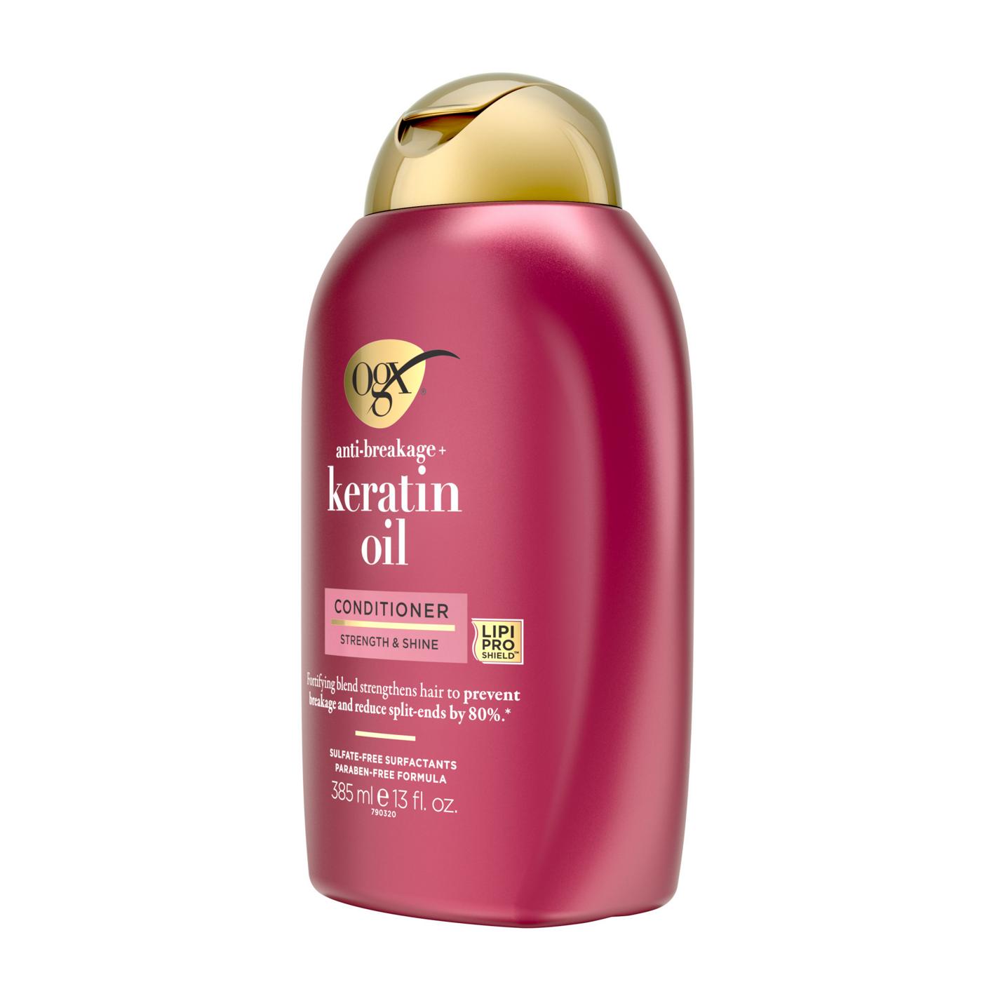 OGX Anti-Breakage + Keratin Oil Conditioner; image 4 of 6