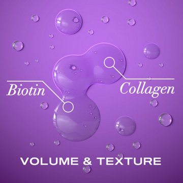 OGX Thick & Full + Biotin & Collagen Volume Shampoo, 13 oz