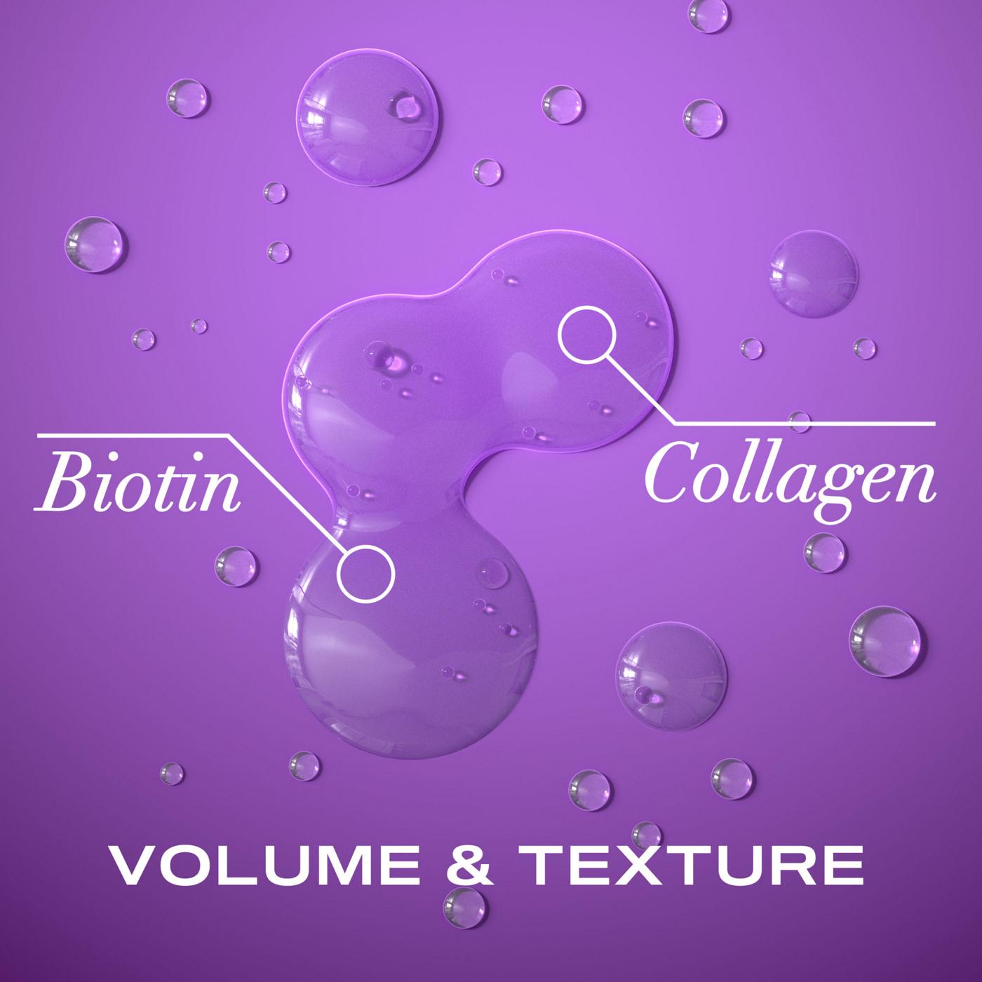 OGX Thick & Full + Biotin & Collagen Volume Shampoo; image 3 of 8