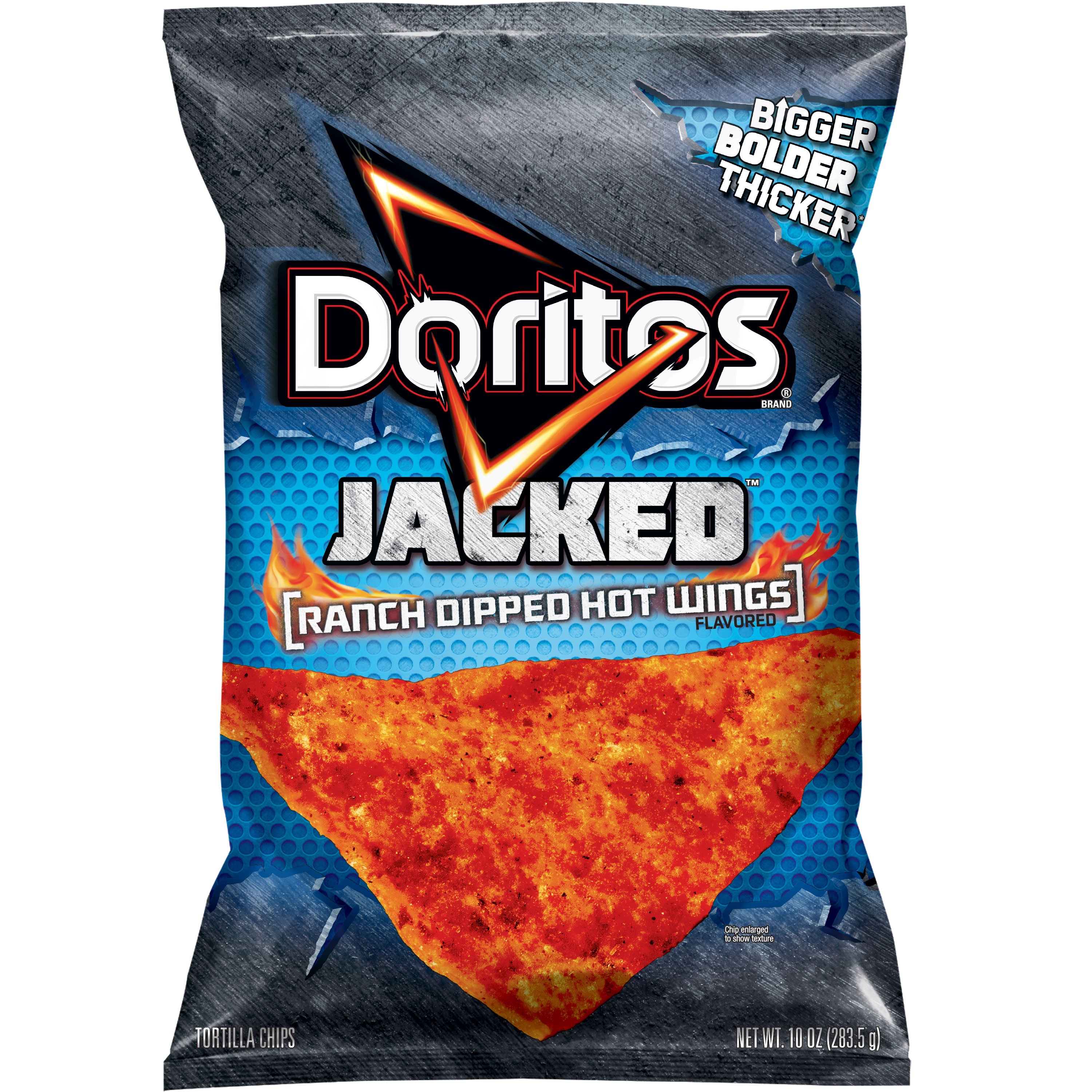 doritos jacked ranch dipped hot wings logo