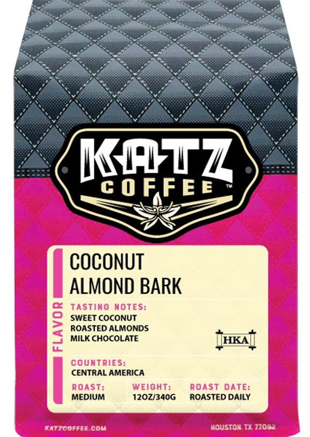 Katz Coconut Almond Bark Whole Bean Coffee, 12 oz | Central Market