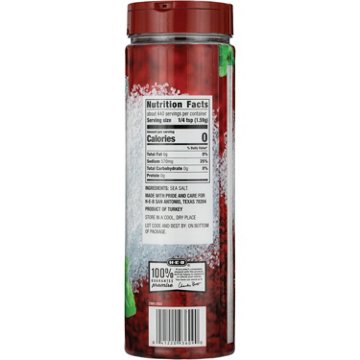 H-E-B Coarse Mediterranean Sea Salt Crystals