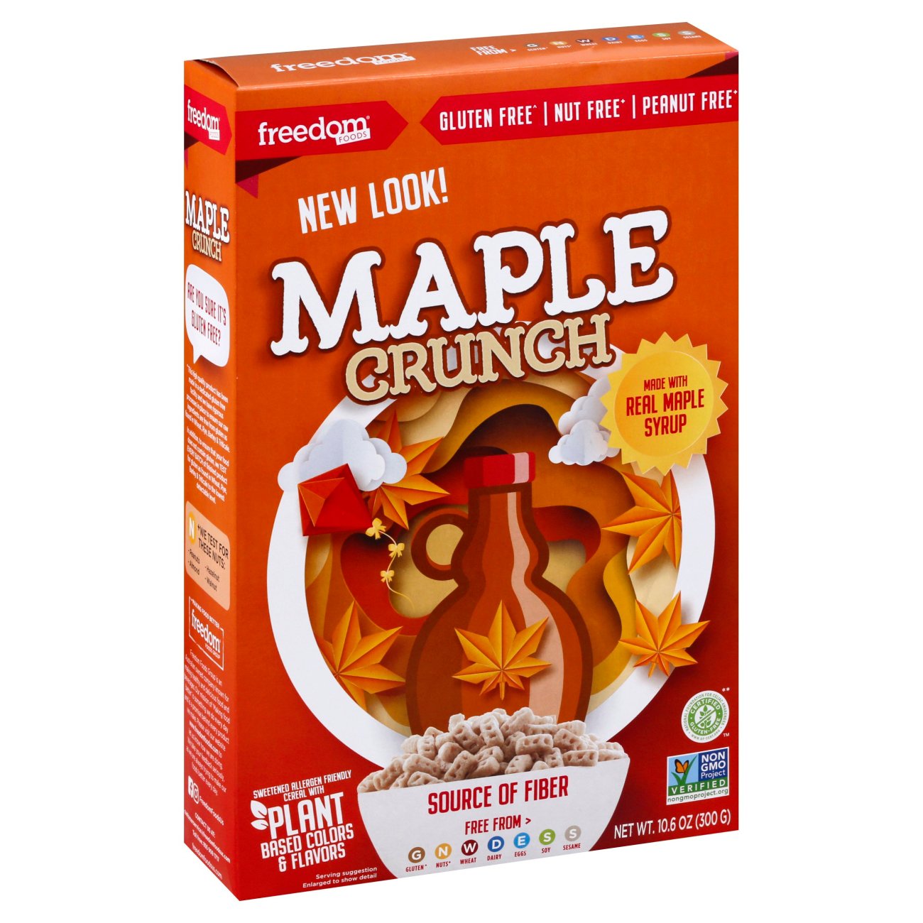 Freedom Foods Gluten Free Maple Crunch Cereal - Shop Cereal at H-E-B