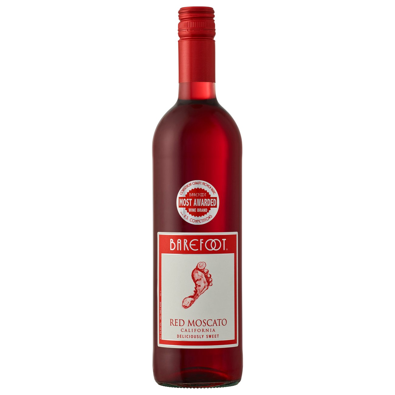 Barefoot Red Moscato Shop Wine at HEB
