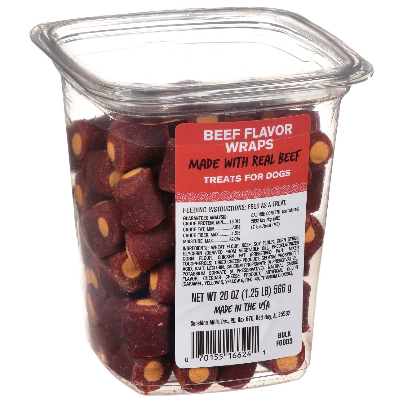 Pet Life Beef Flavor Wraps Dog Treats Shop Soft & chewy treats at HEB