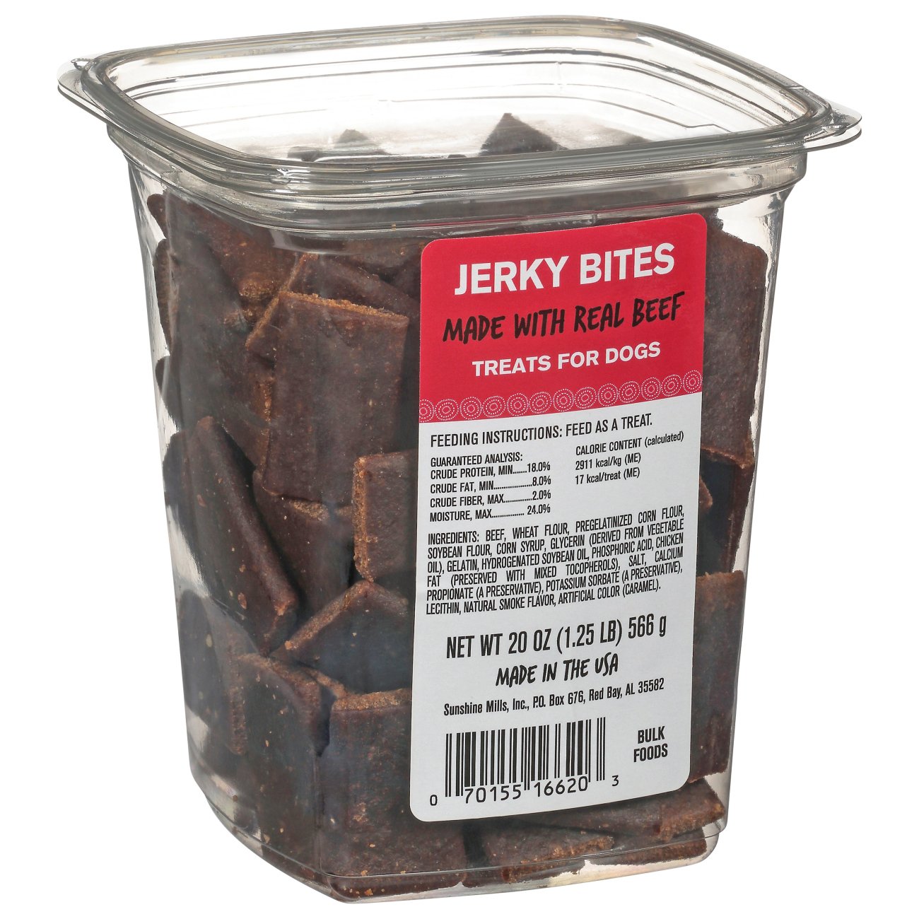 Pet Life Jerky Bites with Real Beef Dog Treats Shop Dogs at HEB