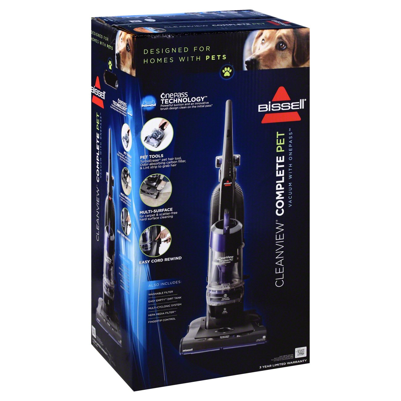Bissell CleanView Complete Pet Vacuum Shop Vacuums at HEB
