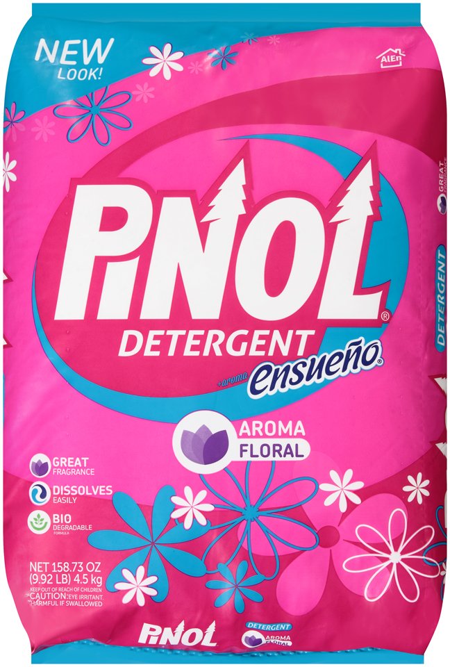 Pinol Powder Laundry Detergent, 60 Loads - Floral, 158.73 oz | Low ...