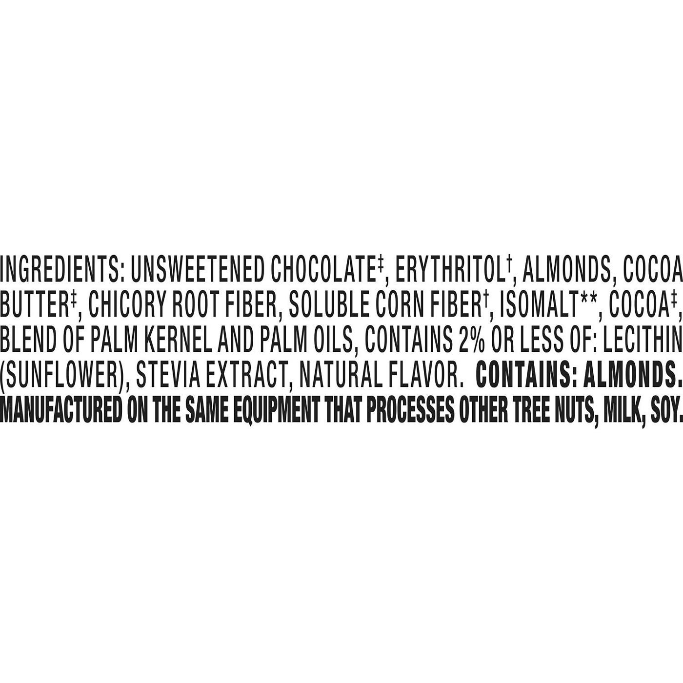 Lily's Almond Dark Chocolate Style Bar; image 5 of 5