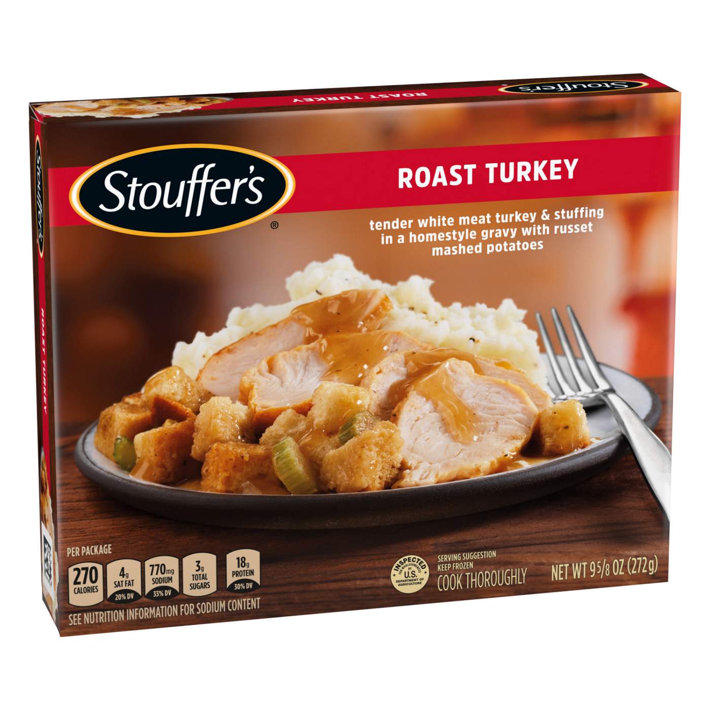 Stouffer's Roast Turkey Frozen Meal; image 4 of 5