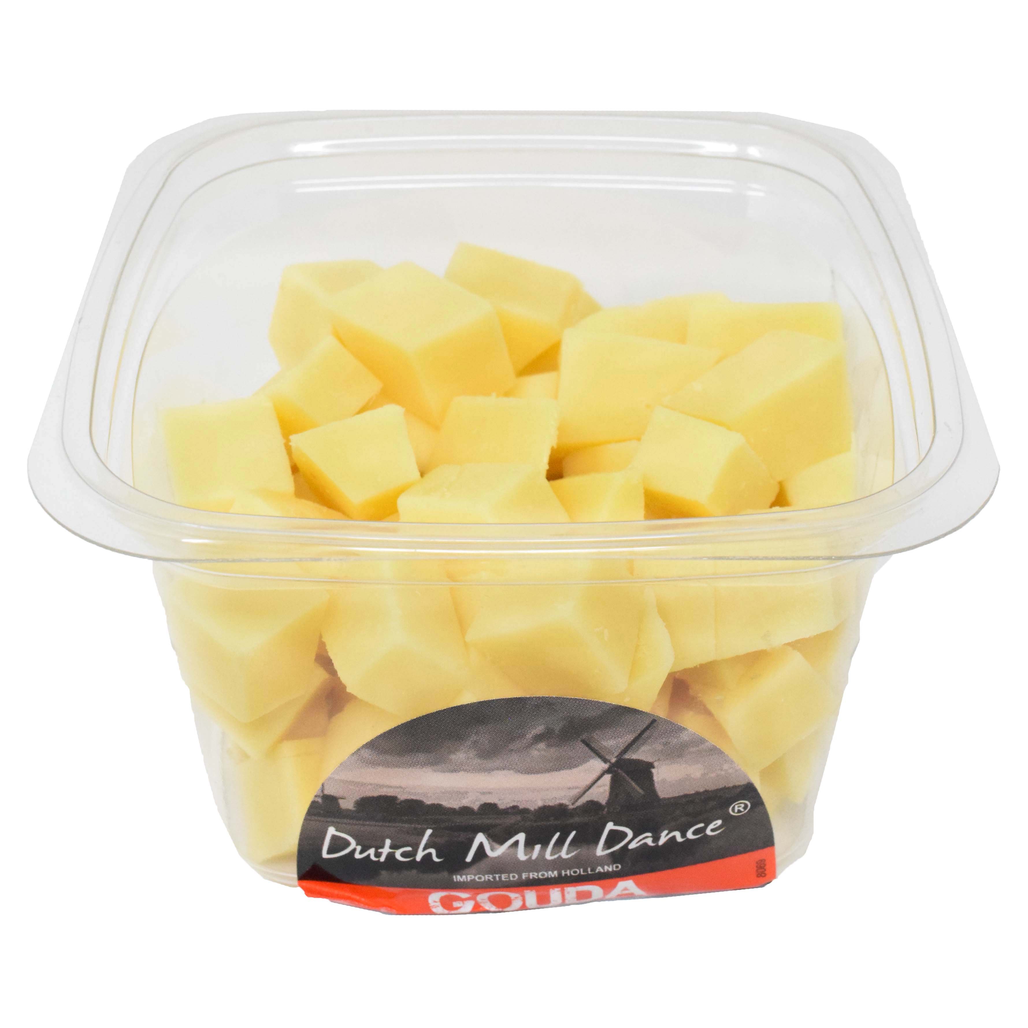 Mill Dance Gouda Red Wax Cubes Shop Cheese at HEB