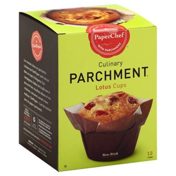 PaperChef Culinary Parchment Lotus Cups, 12 ct