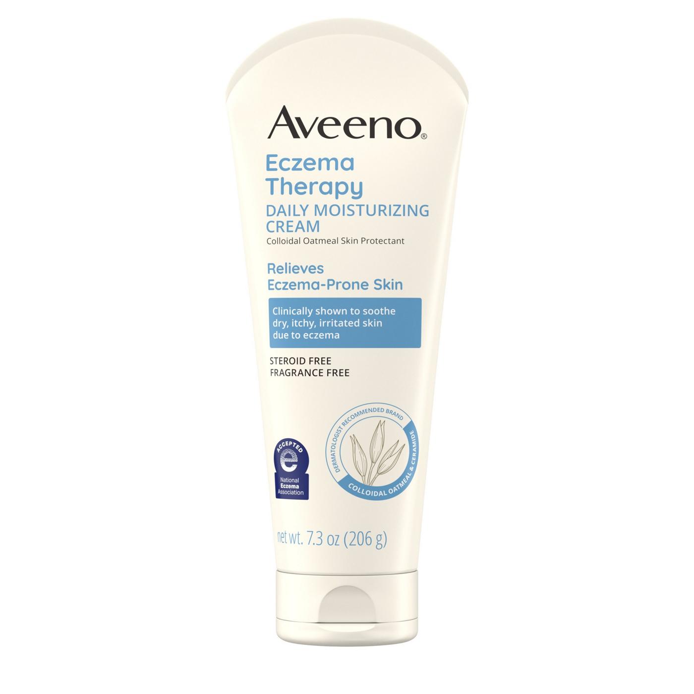 Aveeno Eczema Therapy Daily Moisturizing Cream; image 1 of 6