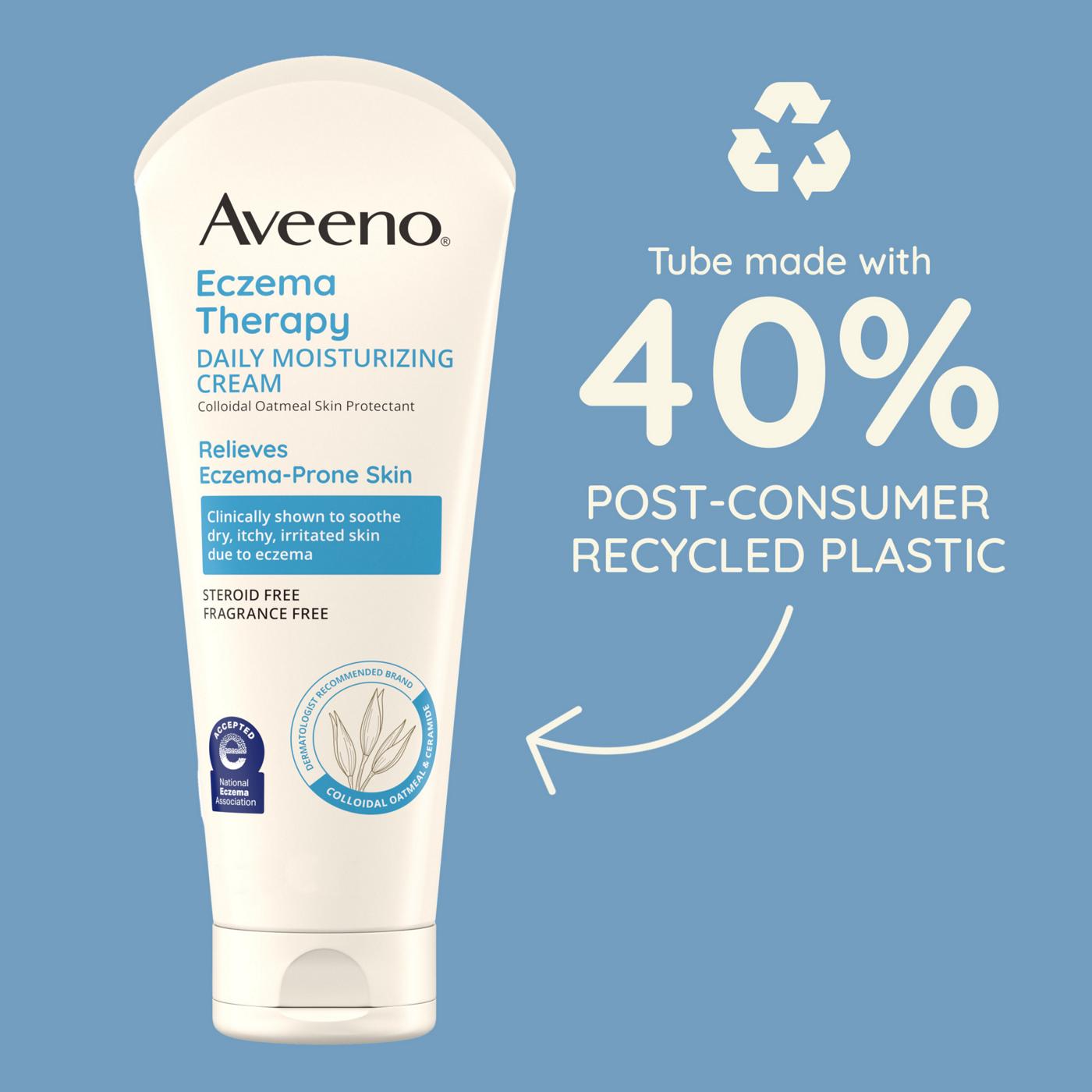 Aveeno Eczema Therapy Daily Moisturizing Cream; image 4 of 6