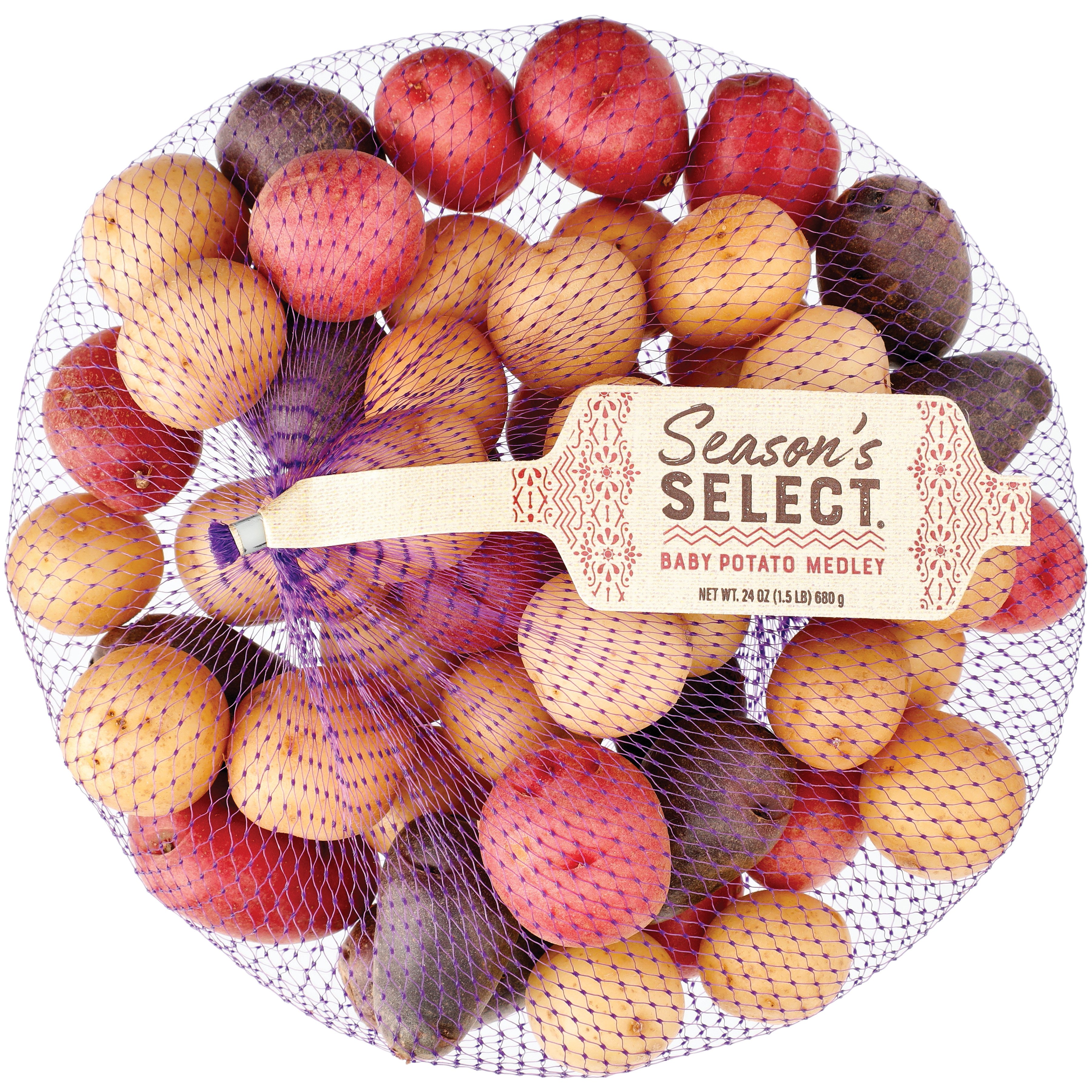 Season's Select Fresh Baby Potato Medley - Shop Potatoes & Carrots at H-E-B