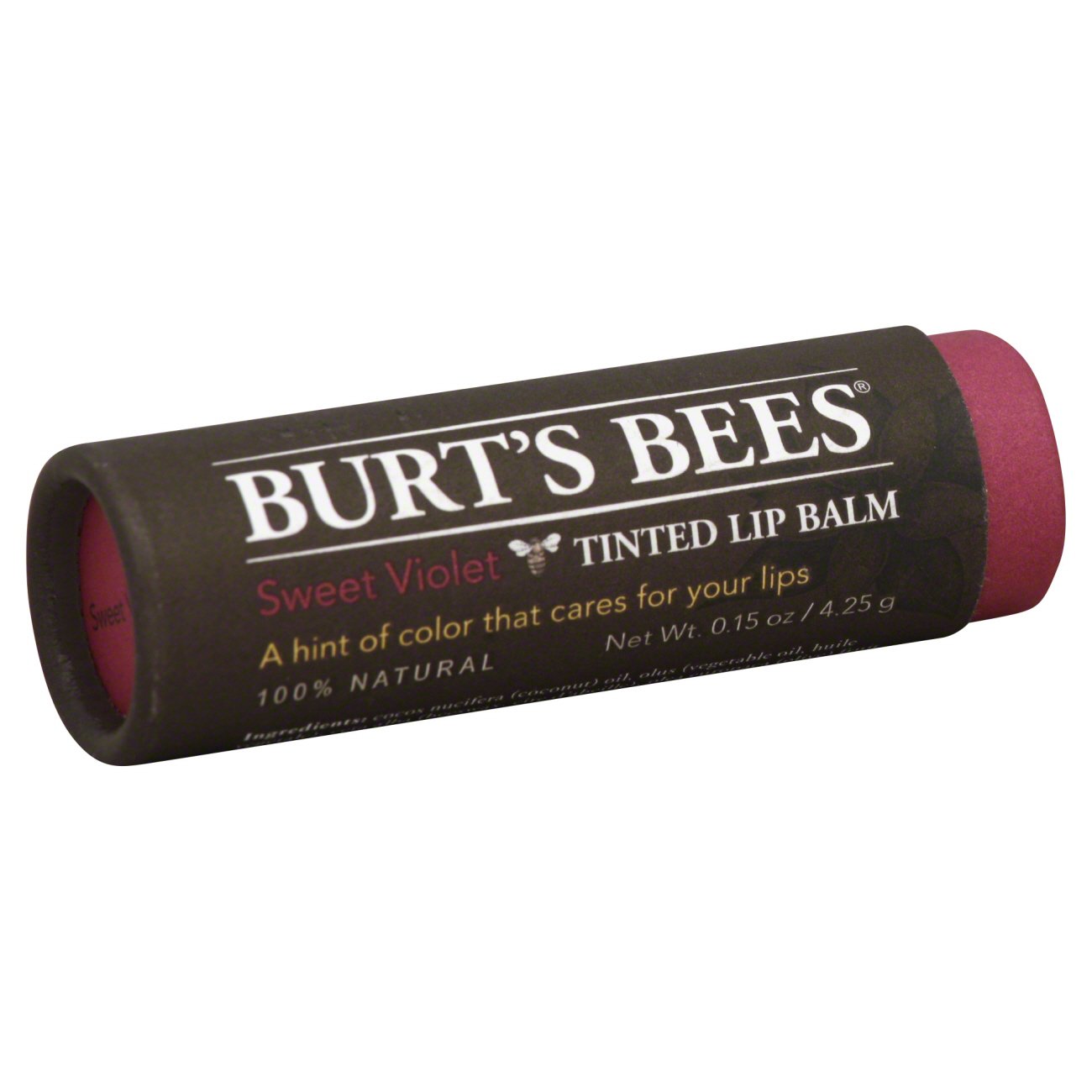 Burt's Bees Tinted Sweet Violet Lip Balm Shop at HEB