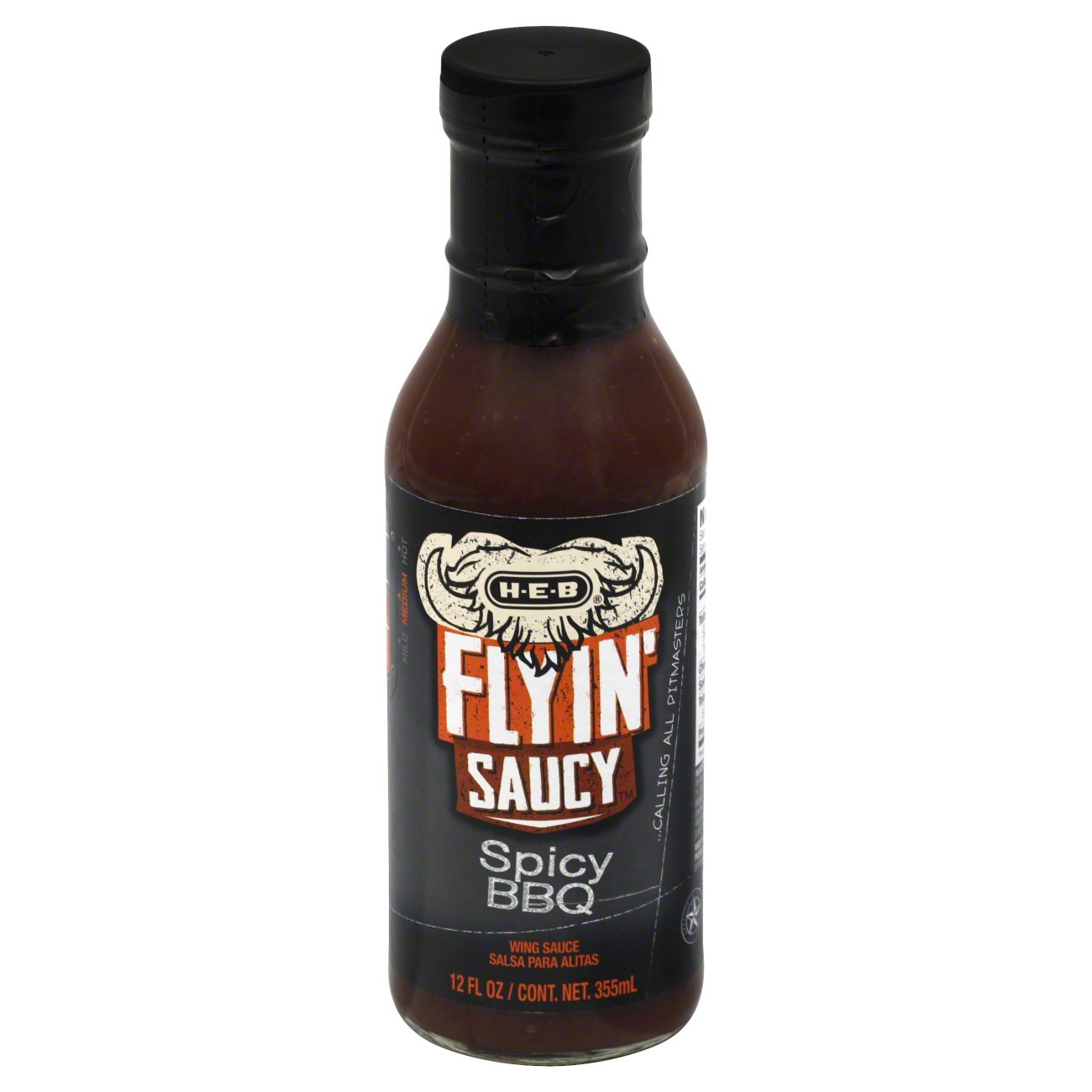 H-E-B Flyin' Saucy Spicy BBQ Wing Sauce - Shop Specialty Sauces At H-E-B