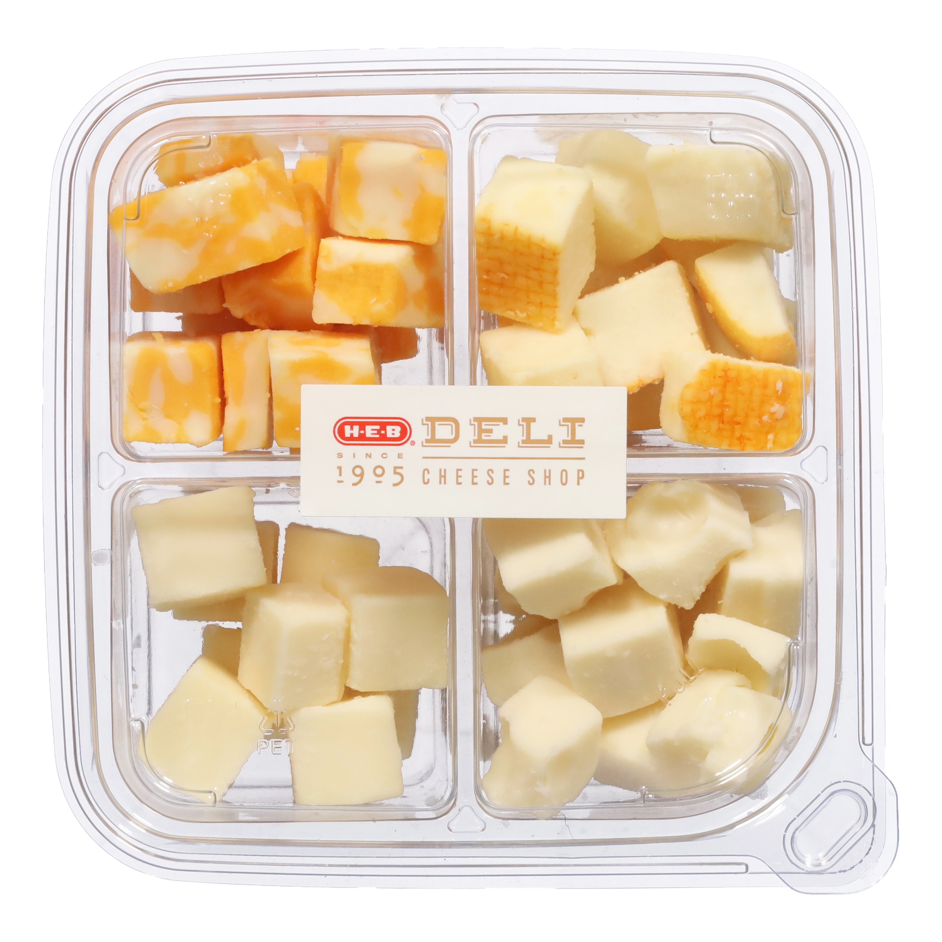 H-E-B Cheese Cubes 4 Variety - Shop Cheese at H-E-B