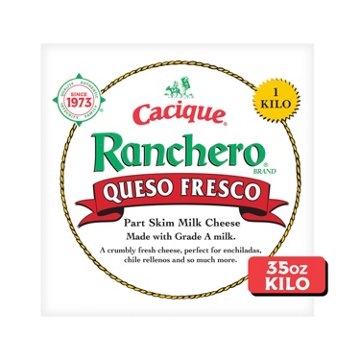 Cacique Ranchero Queso Fresco Cheese, 2.2 lb